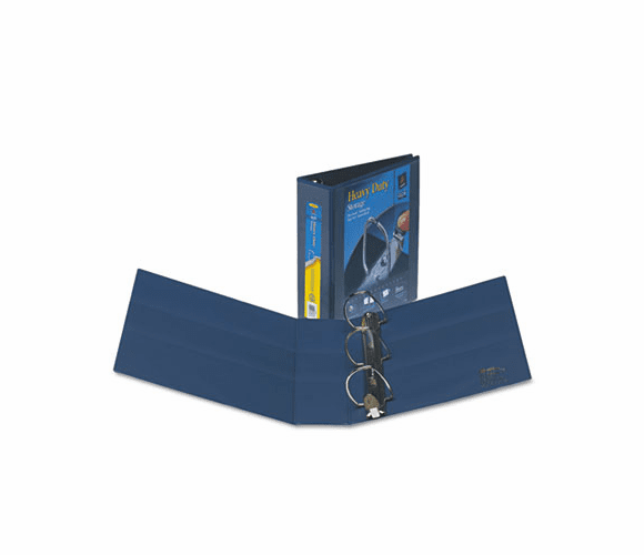 AVE79803 Nonstick Heavy-Duty EZD Reference View Binder, 3" Capacity, Navy Blue By AVERY-DENNISON