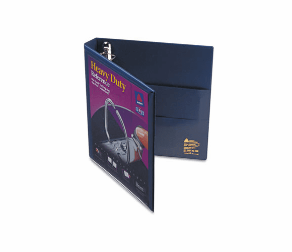 AVE79809 Nonstick Heavy-Duty EZD Reference View Binder, 1" Capacity, Navy Blue By AVERY-DENNISON