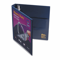 AVE79809 Nonstick Heavy-Duty EZD Reference View Binder, 1" Capacity, Navy Blue By AVERY-DENNISON