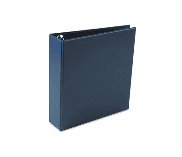 AVE79822 Heavy-Duty Vinyl EZD Ring Reference Binder, 2" Capacity, Navy Blue By AVERY-DENNISON