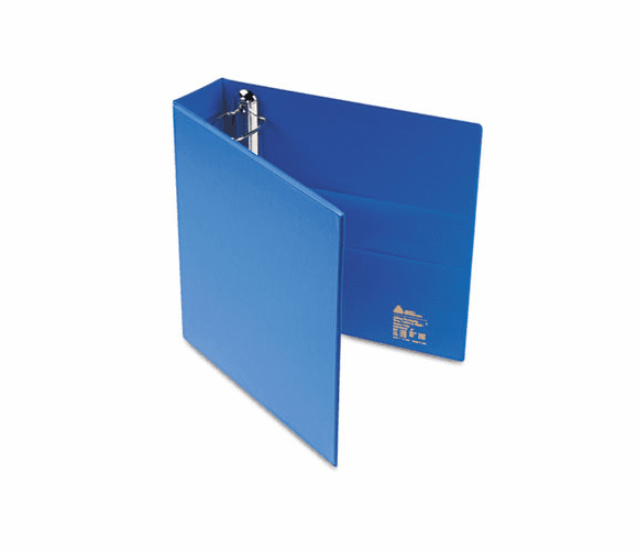 AVE79882 Heavy-Duty Vinyl EZD Ring Reference Binder, 2" Capacity, Blue By AVERY-DENNISON