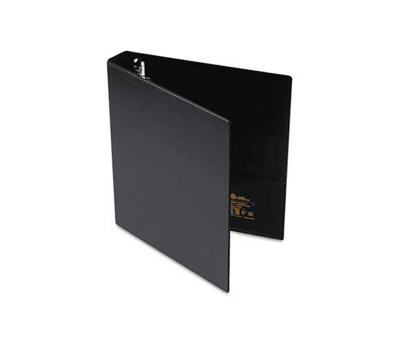 AVE79989 Heavy-Duty Vinyl EZD Ring Reference Binder, 1" Capacity, Black By AVERY-DENNISON
