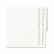 AVE82105 Allstate-Style Legal Index Dividers, 25-Tab, Exhibit A-Z, Letter, White, 26/Pack By AVERY-DENNISON
