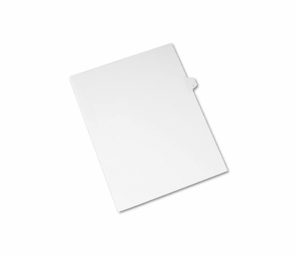 AVE82171 Allstate-Style Legal Side Tab Divider, Title: I, Letter, White, 25/Pack By AVERY-DENNISON