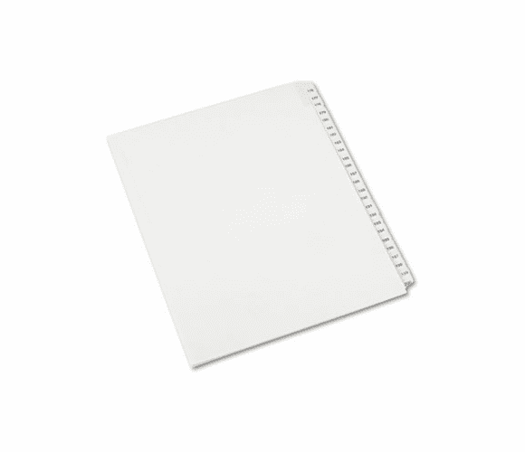 AVE82190 Allstate-Style Legal Side Tab Dividers, 25-Tab, 176-200, Letter, White, 25/Set By AVERY-DENNISON