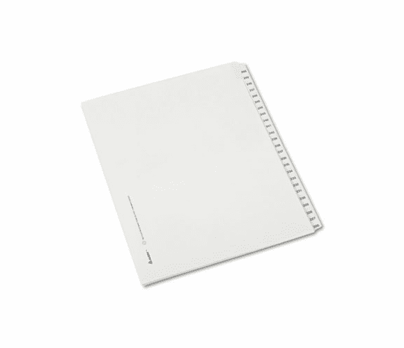 AVE82192 Allstate-Style Legal Side Tab Dividers, 25-Tab, 226-250, Letter, White, 25/Set By AVERY-DENNISON