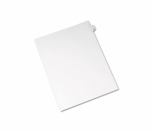 AVE82226 Allstate-Style Legal Side Tab Divider, Title: 28, Letter, White, 25/Pack By AVERY-DENNISON