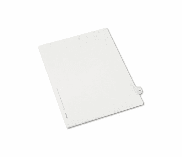 AVE82227 Allstate-Style Legal Side Tab Divider, Title: 29, Letter, White, 25/Pack By AVERY-DENNISON