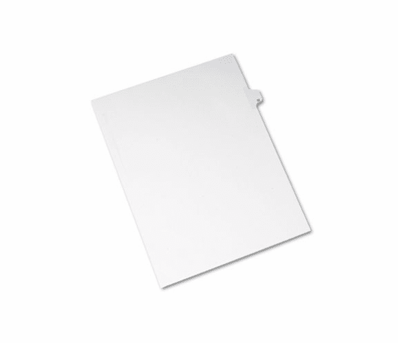 AVE82230 Allstate-Style Legal Side Tab Divider, Title: 32, Letter, White, 25/Pack By AVERY-DENNISON