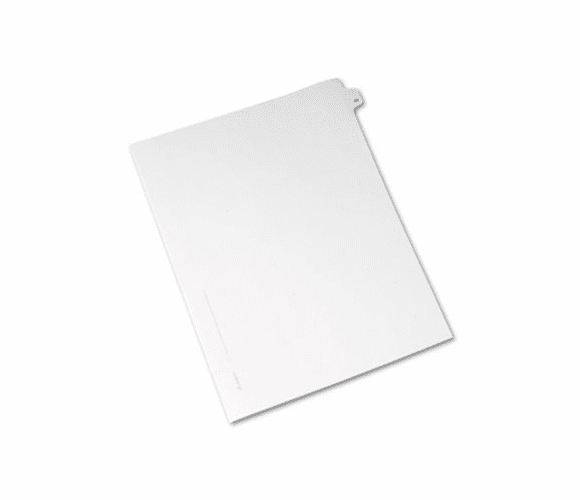 AVE82247 Allstate-Style Legal Side Tab Divider, Title: 49, Letter, White, 25/Pack By AVERY-DENNISON