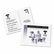 AVE8383 Inkjet Glossy Photo-Quality Postcards, 4-1/4 x 5-1/2, Four per Sheet, 100/Pack By AVERY-DENNISON