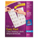 AVE8663 Easy Peel Inkjet Mailing Labels, 2 x 4, Clear, 250/Pack By AVERY-DENNISON