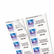 AVE8663 Easy Peel Inkjet Mailing Labels, 2 x 4, Clear, 250/Pack By AVERY-DENNISON