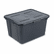 AVT34052 File Tote Storage Box w/Lid , Legal/Letter, Plastic, Black By ADVANTUS CORPORATION