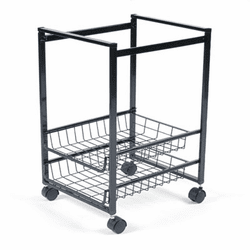 AVT34075 Mobile File Cart w/Sliding Baskets, 15w x 12-7/8d x 20-7/8h, Black By ADVANTUS CORPORATION
