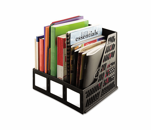 AVT34091 Literature File, Three Slots, Black By ADVANTUS CORPORATION