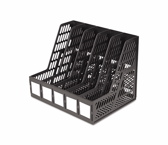 AVT34092 Literature File, Five Slots, Black By ADVANTUS CORPORATION