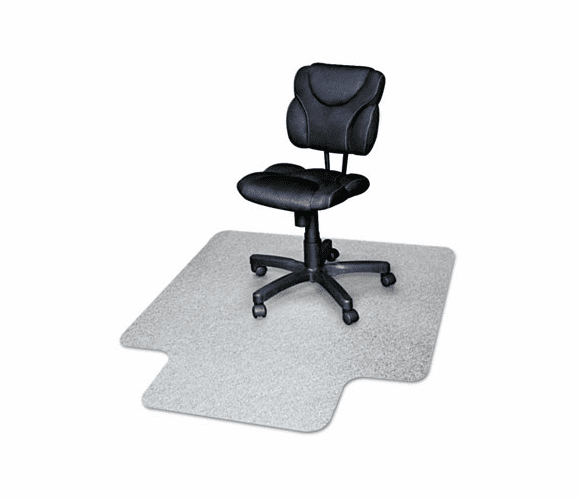 AVT40121 RecyClear Chairmats for Carpets, 45 x 53, 25 x 12 Lip, Clear By ADVANTUS CORPORATION