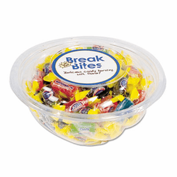AVT40605 Jolly Ranchers Break Bites, Assorted Fruit Flavors Candy, 17 oz Bowl By THE HERSHEY COMPANY