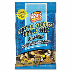 AVT40647 Kar's Nut and Yogurt Trail Mix, 2 oz Bag, 16/Box By ADVANTUS CORPORATION