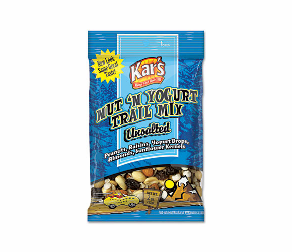 AVT40647 Kar's Nut and Yogurt Trail Mix, 2 oz Bag, 16/Box By ADVANTUS CORPORATION
