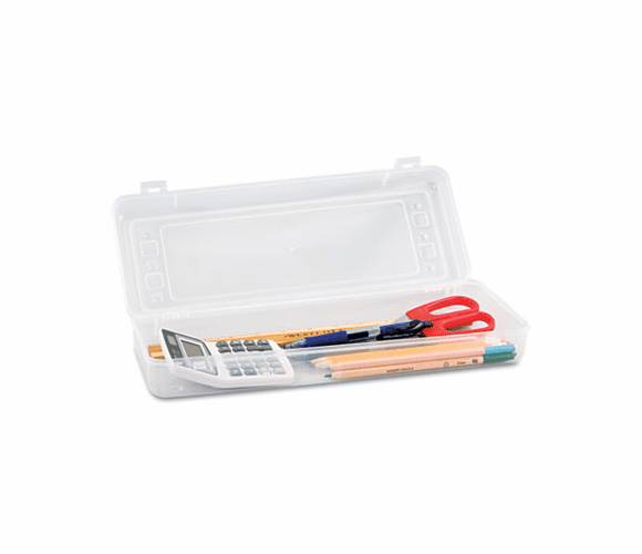 AVT67033 Stretch Art Box, Polypropylene, Snap Shut, Clear By ADVANTUS CORPORATION