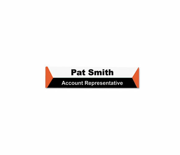 AVT75318 Panel Wall Sign Name Holder, Acrylic, 9 x 2, Clear By ADVANTUS CORPORATION