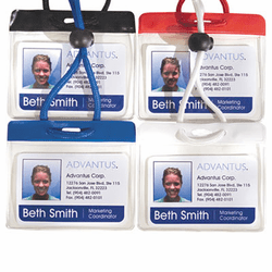 AVT75540 Government/Military Badge Holder, Horizontal, 3 3/4w x 2 1/2h, Black, 12/Pack By ADVANTUS CORPORATION