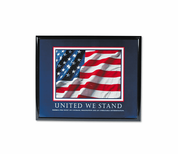 AVT78036 "United We Stand" Framed Motivational Print, 30 x 24 By ADVANTUS CORPORATION