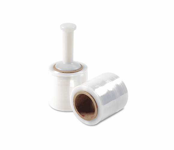 AVT83980 80-Gauge Stretch Film, 5w x 1000 Ft., 12 Rolls and 1 Dispenser/Carton By ADVANTUS CORPORATION