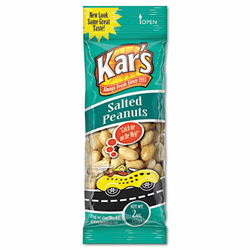 AVTSN08388 Nuts Caddy, Salted Peanuts, 2 oz Packets, 24 Packets/Caddy By ADVANTUS CORPORATION