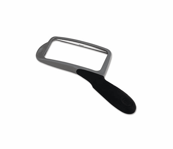 BAL813376 2X Rectangular Handheld Magnifier w/Acrylic Lens, 2" x 4" By BAUSCH & LOMB, INC.