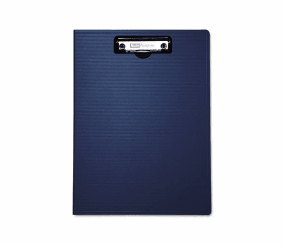 BAU61633 Portfolio Clipboard With Low-Profile Clip, 1/2" Capacity, 8 1/2 x 11, Blue By BAUMGARTENS