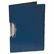 BAU61643 Portfolio Clipboard With Low-Profile Clip, 1/2" Capacity, 11 x 8 1/2, Blue By BAUMGARTENS