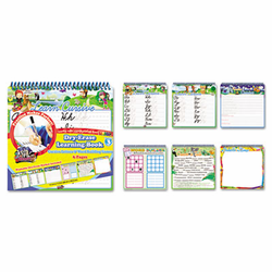 BDU11210VA4 SmartDudes Printing Learning Book, Cursive, Six Pages, Grade 3 and Up By THE BOARD DUDES
