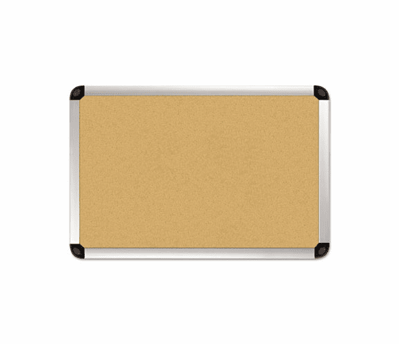 BDU12718UA1 Cork Board, 36x48, Silver Frame By THE BOARD DUDES
