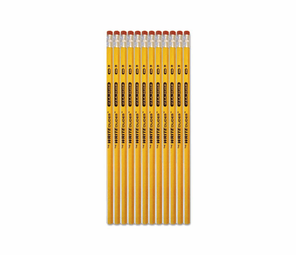 BDU14730AA48 USA Gold #2 Pencils, Cedar, Yellow, Un-Sharpened, 12/Pack By THE BOARD DUDES
