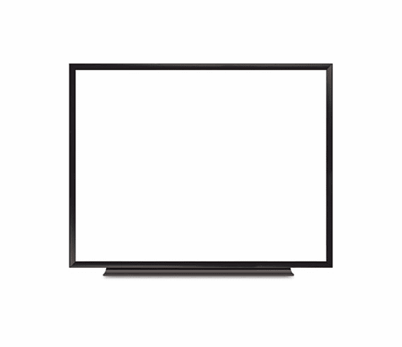 BDU16798VA1 Magnetic Dry Erase Board, 48 x 36, Black Frame By THE BOARD DUDES