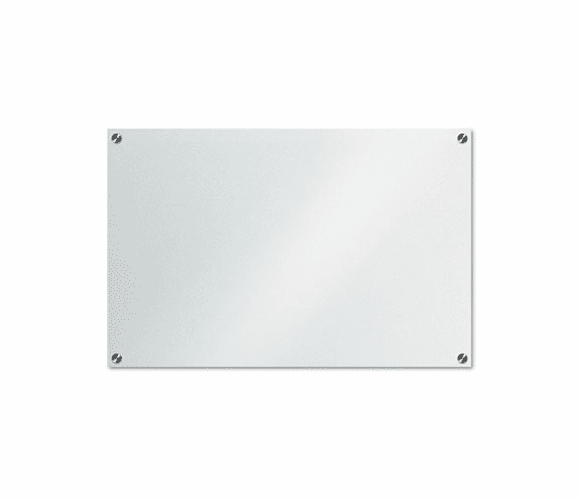 BDU46006UA1 GlassX Frosted Glass Dry Erase Board, 35 x 23, Unframed By THE BOARD DUDES