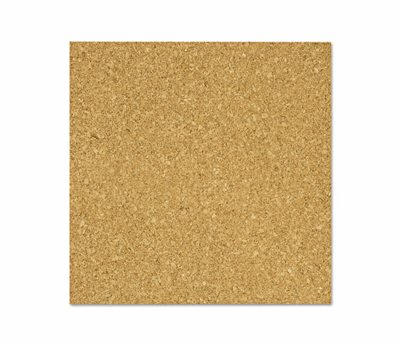 BDU70UA4 Light Cork Tiles, 12 x 12, 4/Pack By THE BOARD DUDES