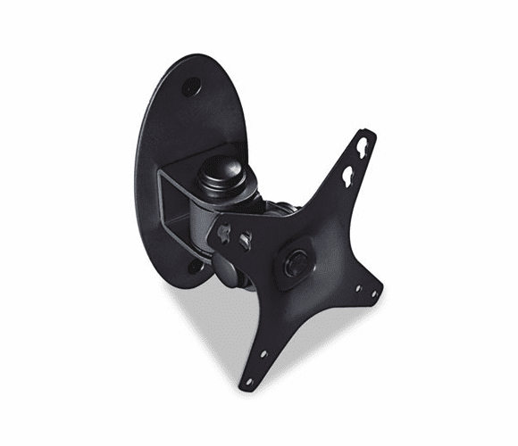 BDY74344 Flush Wall-Mount Bracket for LCD/Plasma 23" Monitor to 88 lbs, Steel, Black By BUDDY PRODUCTS