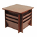 BDY929816 Reception Tables, Square, 23-1/4w x 23-1/4d x 21h, Mahogany By BUDDY PRODUCTS