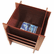 BDY929816 Reception Tables, Square, 23-1/4w x 23-1/4d x 21h, Mahogany By BUDDY PRODUCTS