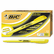 BICBL11YW Brite Liner Highlighter, Chisel Tip, Fluorescent Yellow Ink, 12 per Pack By BIC CORP.