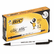 BICCSM11BK Clic Stic Ballpoint Retractable Pen, Black Ink, Medium, Dozen By BIC CORP.