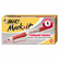 BICGPM11RD Mark-It Permanent Markers, Fine Point, Rambunctious Red, Dozen By BIC CORP.