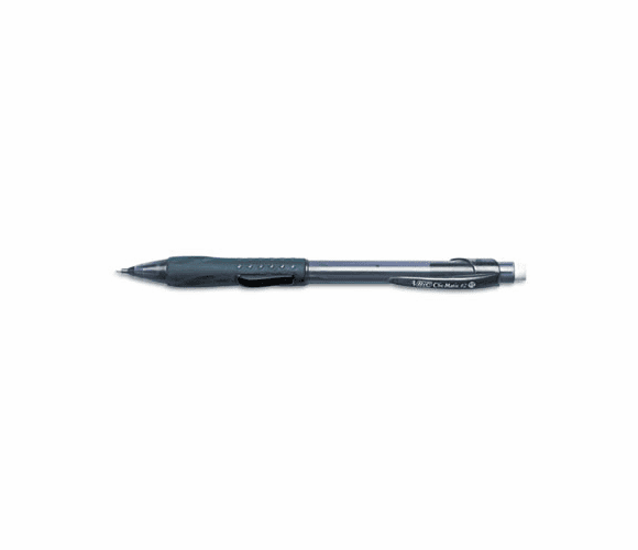 BICMPC11 Clic Matic Mechanical Pencil, HB #2, 0.70 mm, Transparent Barrel, Dozen By BIC CORP.