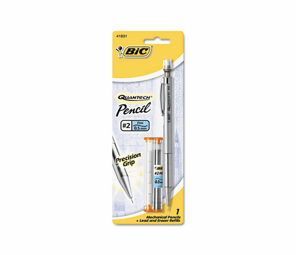 BICMPQFP11 Quantech Mechanical Pencil, 0.5mm, 1/Pack By BIC CORP.