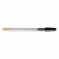 BICMS11BK Cristal Ballpoint Stick Pen, Black Ink, Medium, Dozen By BIC CORP.