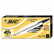 BICMS11BK Cristal Ballpoint Stick Pen, Black Ink, Medium, Dozen By BIC CORP.